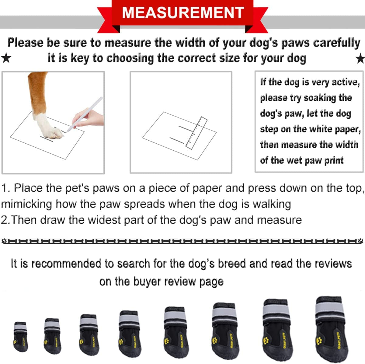 Ultimate Dog Boots for All Seasons - Water-Resistant Paw Protectors for Large & Medium Dogs, Ideal for Winter Snow, Hot Paved Roads, and Slippery Indoor Floors