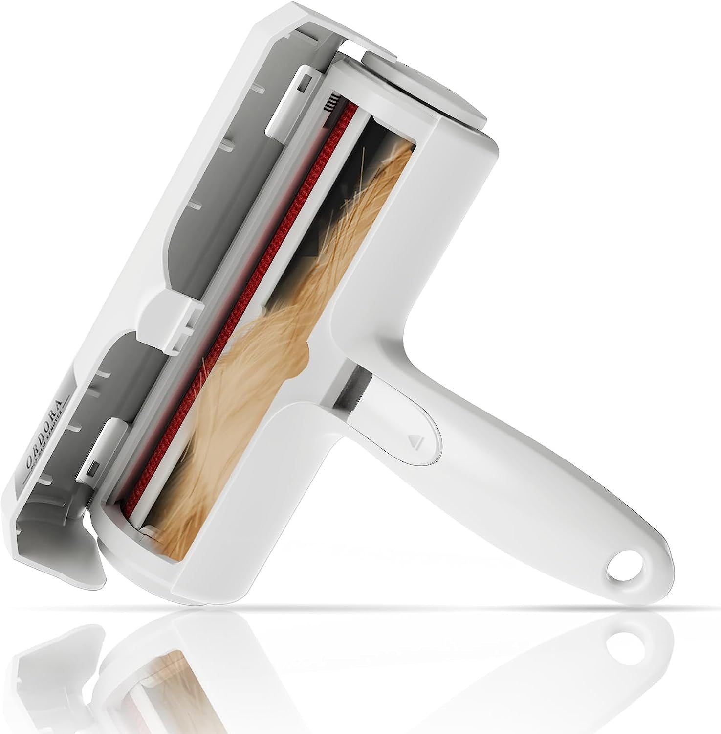 Ultimate Pet Hair Removal Tool - Reusable Lint Roller for Effortless Cleaning of Furniture, Clothes, and Car Seats