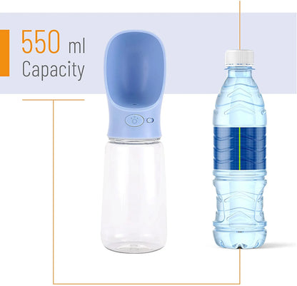 Portable Dog Water Bottle and Bowl Dispenser