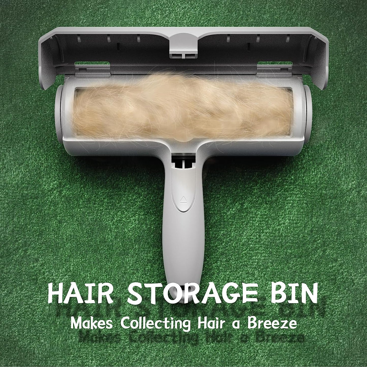 Ultimate Pet Hair Removal Tool - Reusable Lint Roller for Effortless Cleaning of Furniture, Clothes, and Car Seats