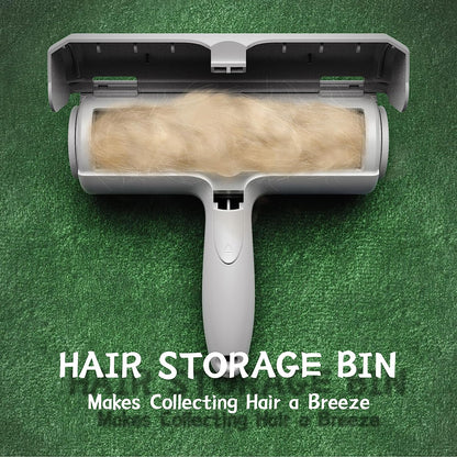 Ultimate Pet Hair Removal Tool - Reusable Lint Roller for Effortless Cleaning of Furniture, Clothes, and Car Seats