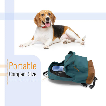 Portable Dog Water Bottle and Bowl Dispenser